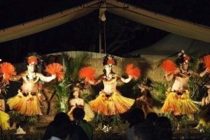a group of people wearing costumes